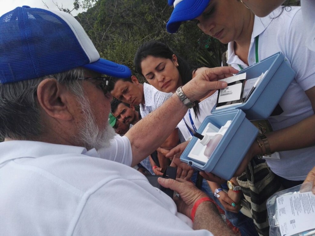 Equipo Esant visitó planta de tratamiento de agua potable de San Andrés durante la Expediciòn Santander