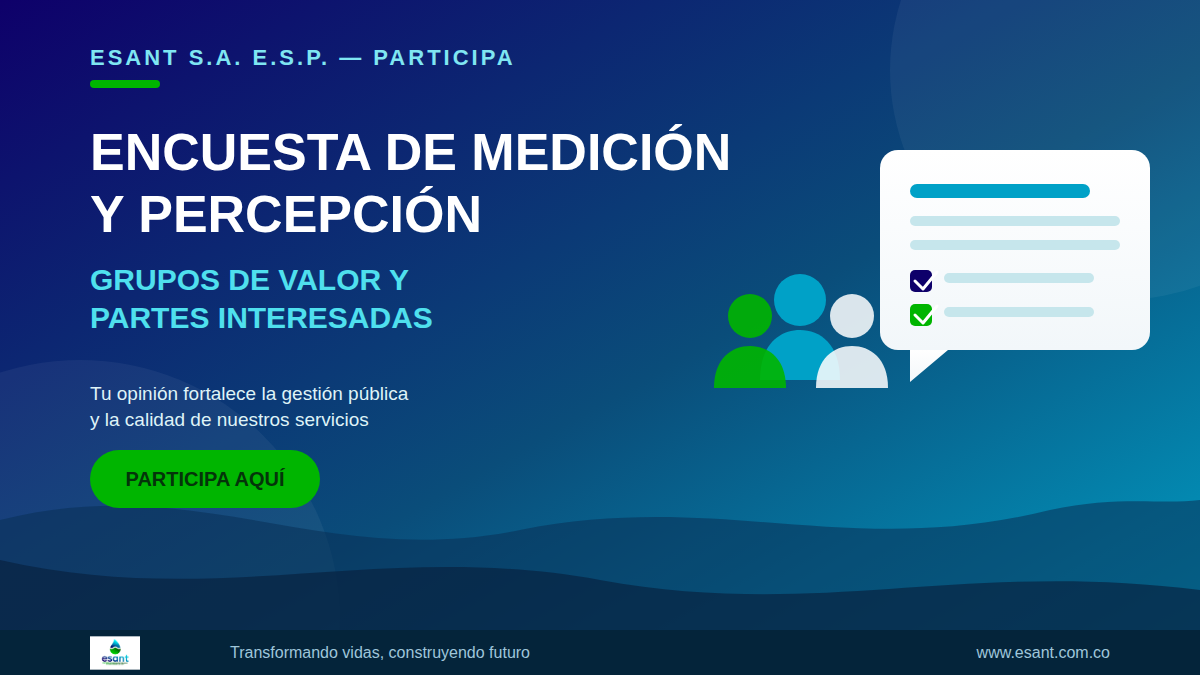 Encuesta percepción